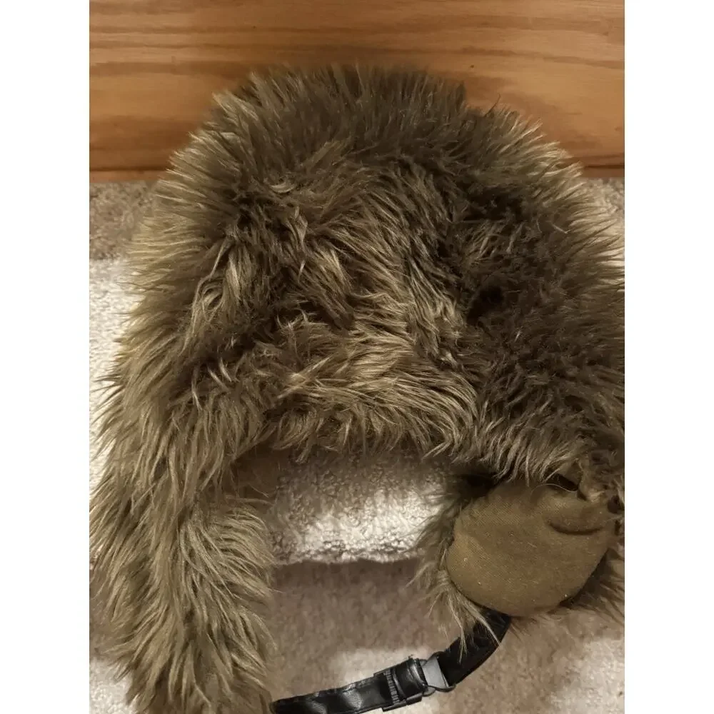 Disney Parks Star Wars Chewbacca Furry Plush Character Hat Adult One Size